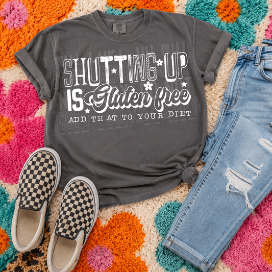 Shutting Up Gluten Free