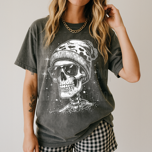 Skeleton Heart Splatter