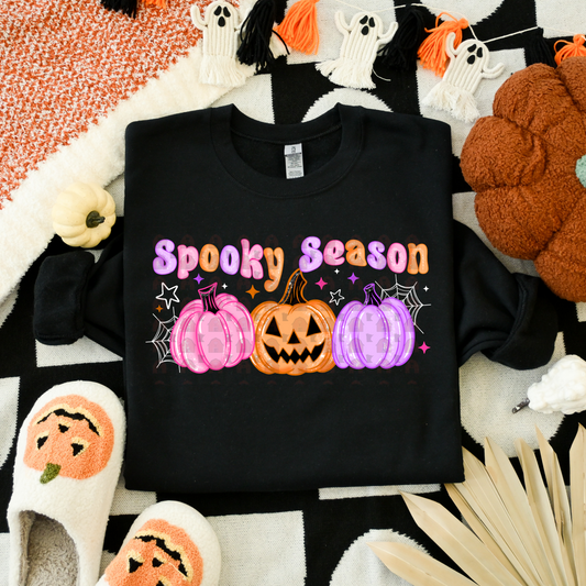 Spooky Season Colorful Pumpkins