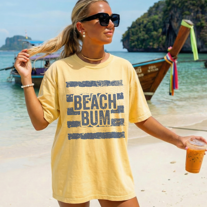 Summer Stripes Beach Bum