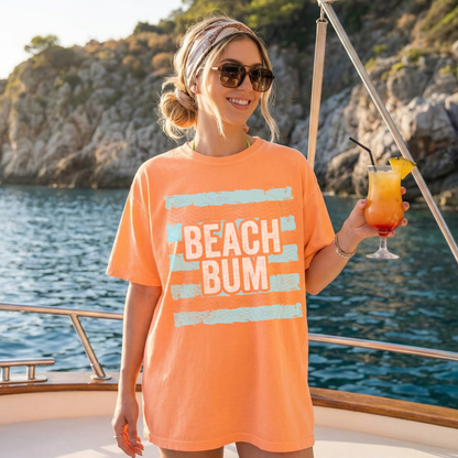 Summer Stripes Beach Bum