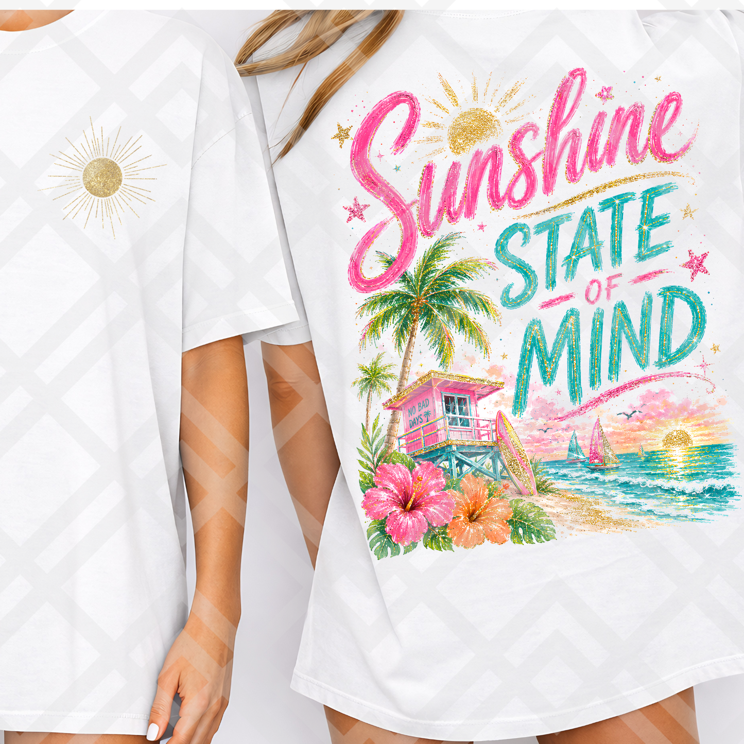 Colorful Sunshine State Of Mind