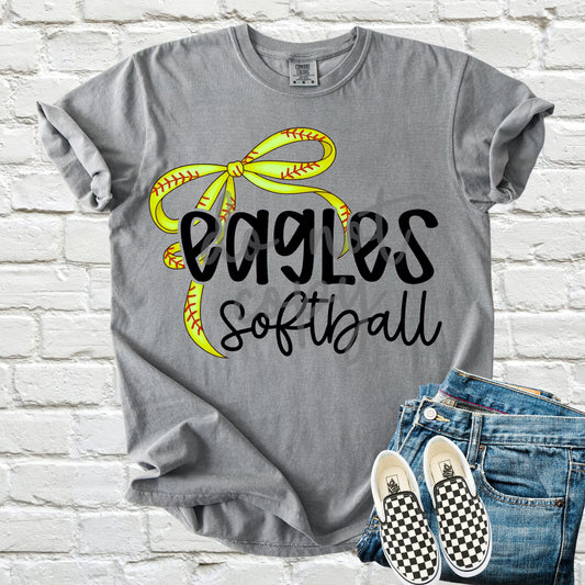 CUSTOMIZABLE - Softball Bow