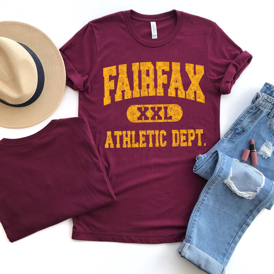 Fairfax Athletic Dept. Tee
