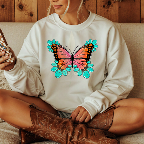 Turq Butterfly