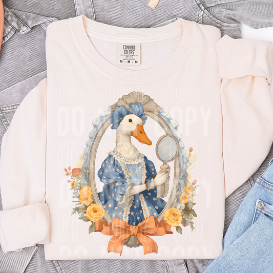 Vintage Goose Mirror
