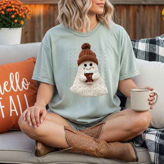 Yarn Ghost Coffee Brown Hat