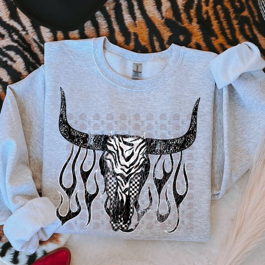 Zebra Bull