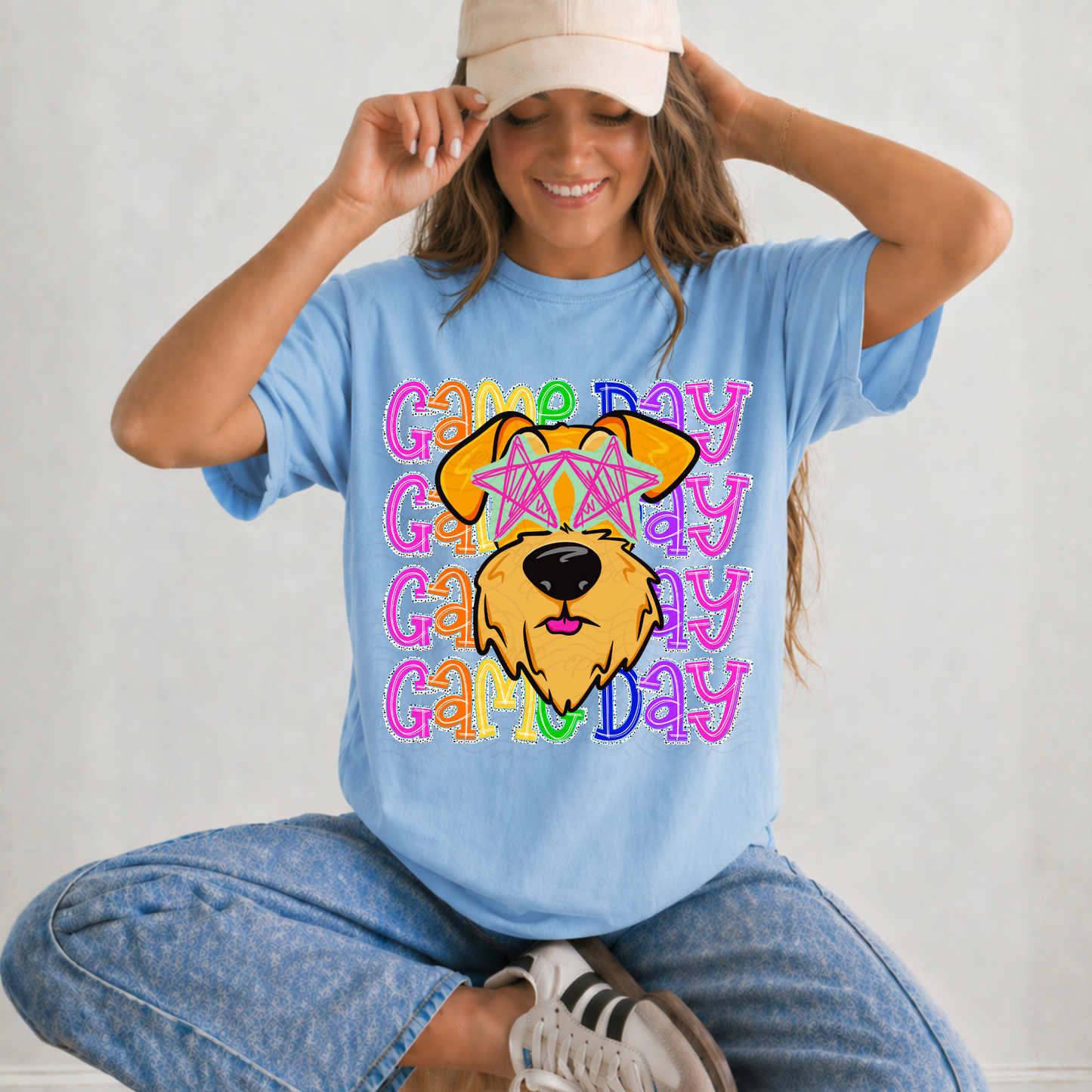 Colorful Stacked Game Day Mascots