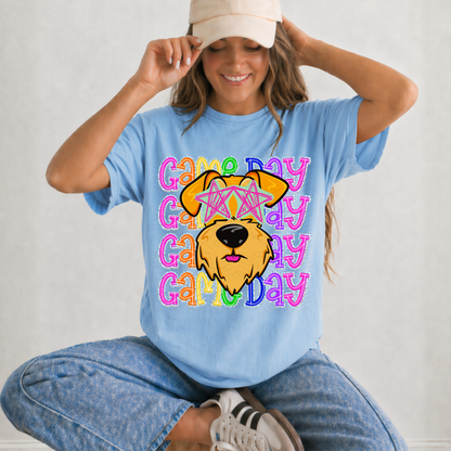 Colorful Stacked Game Day Mascots