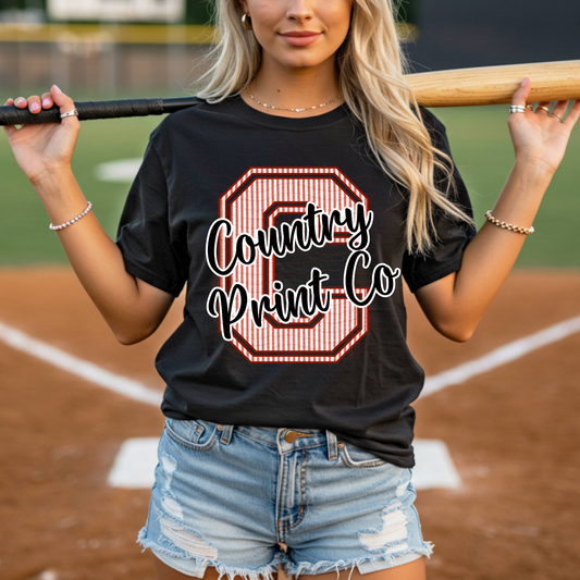 CUSTOMIZABLE - Seersucker Alpha And Mascot