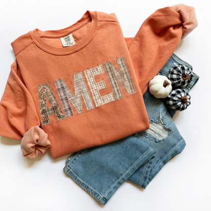 Amen Quilted Patchwork