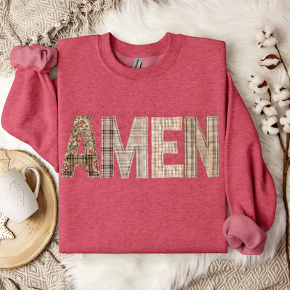Amen Quilted Patchwork