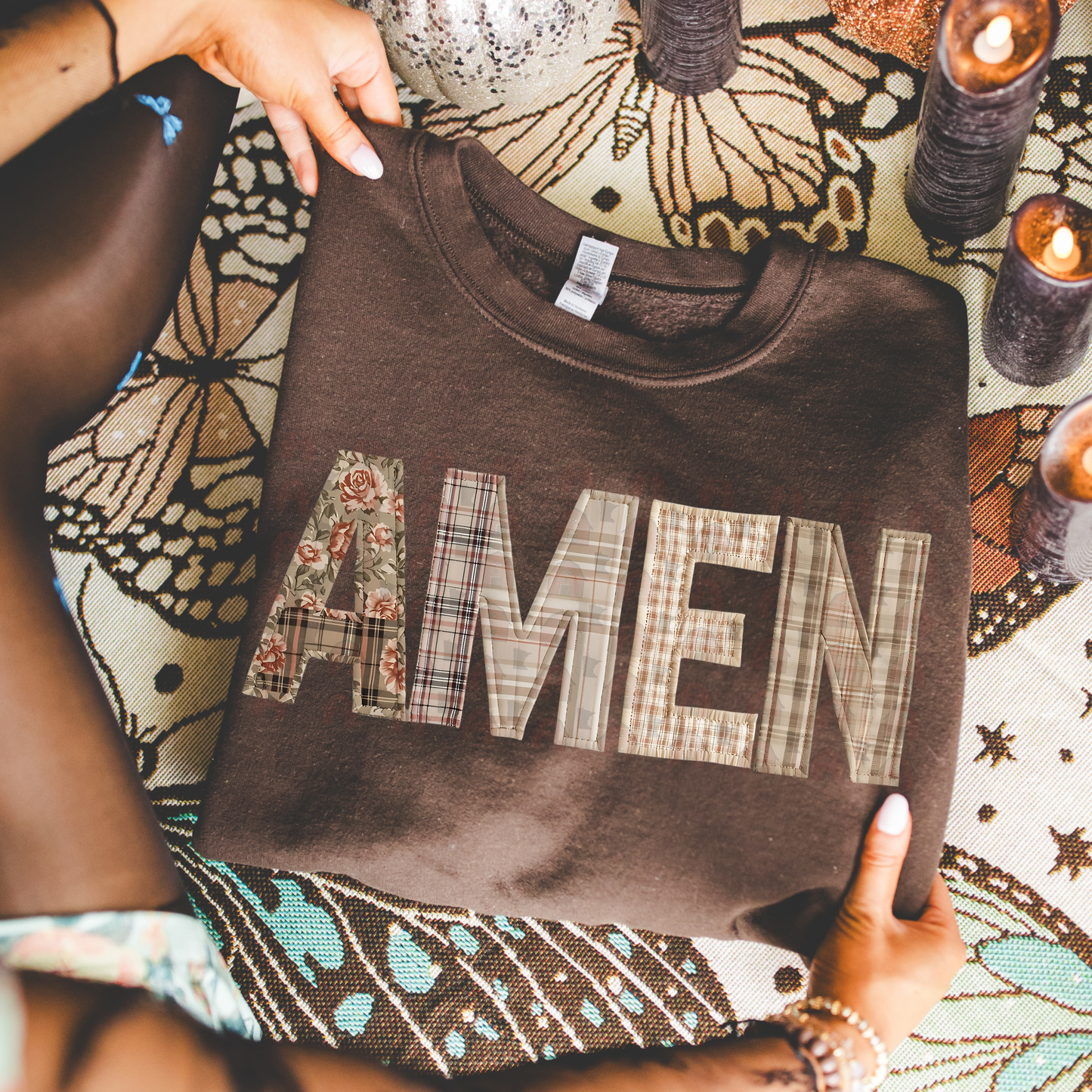 Amen Quilted Patchwork