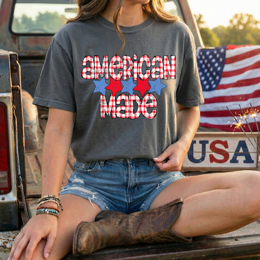 American Made Gingham Stars