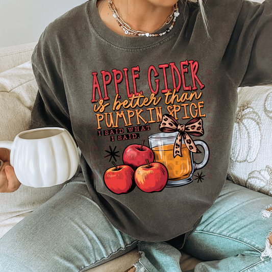 Apple Cider Is Better