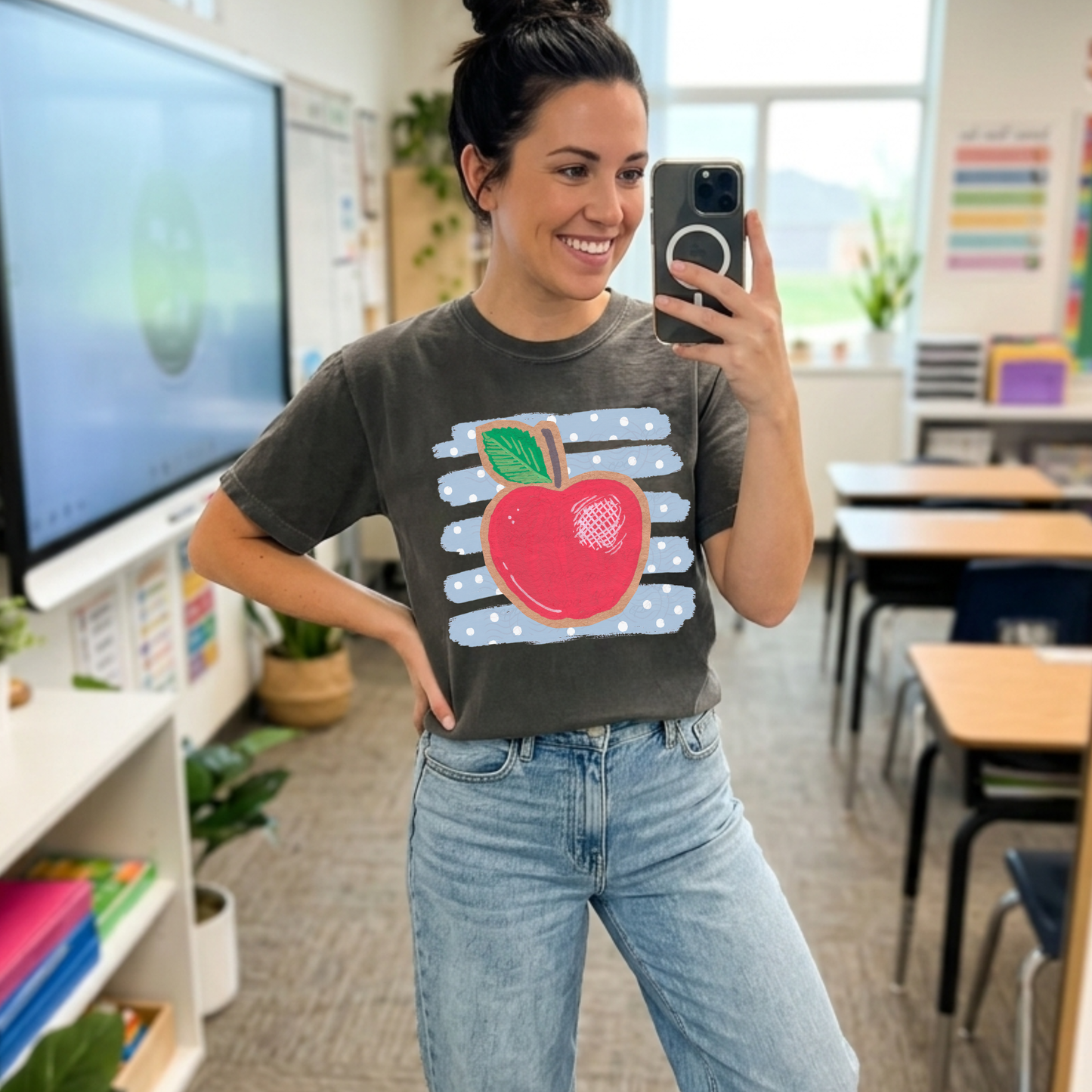 Apple Dots And Stripes