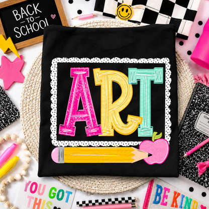 Dotted Frame Grades And School Professions