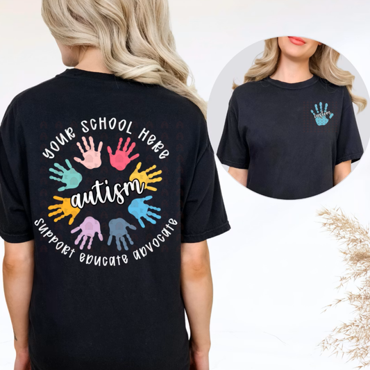 CUSTOMIZABLE - Autism Hands