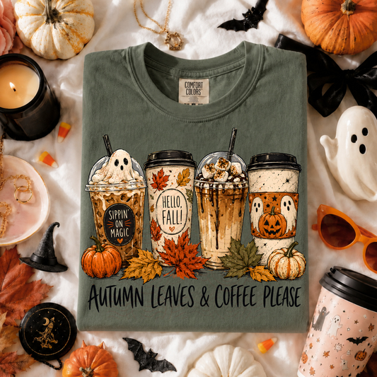 Autumn Leaves And Coffee Please