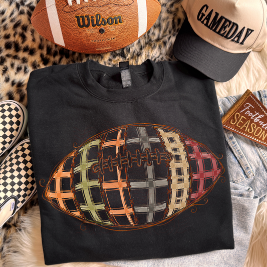 Autumn Plaid Football