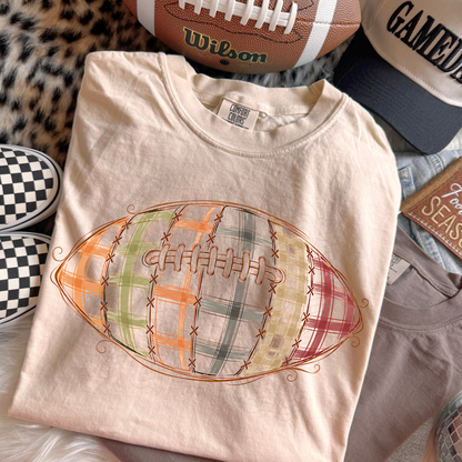 Autumn Plaid Football