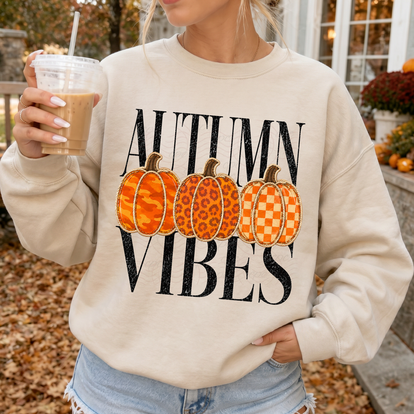 Autumn Vibes Trio Pumpkins