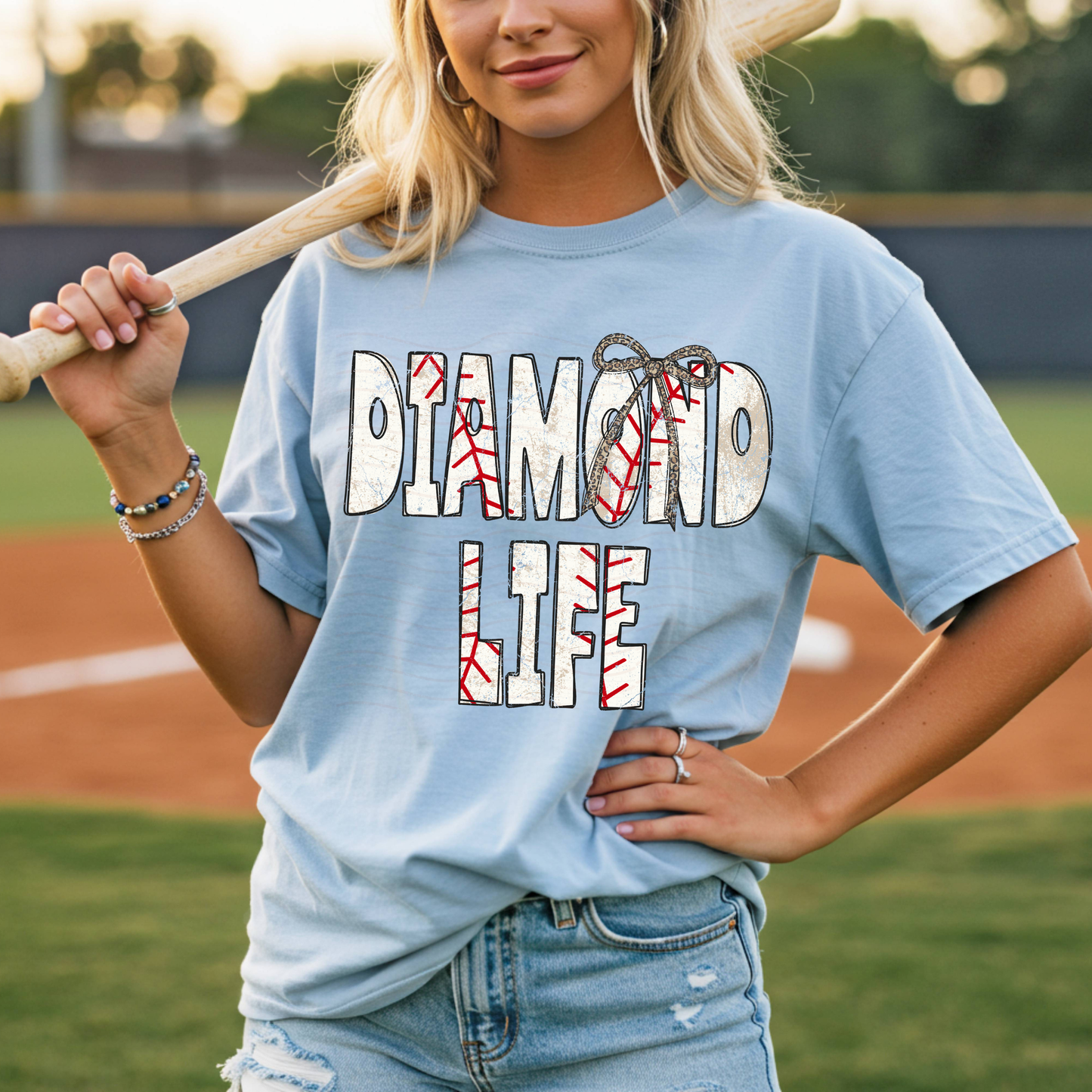 Stitched Diamond Life