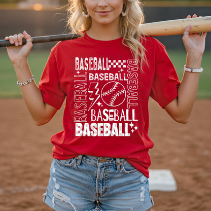 Baseball Typography