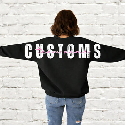 Distressed Customs Any Text - CUSTOMIZABLE