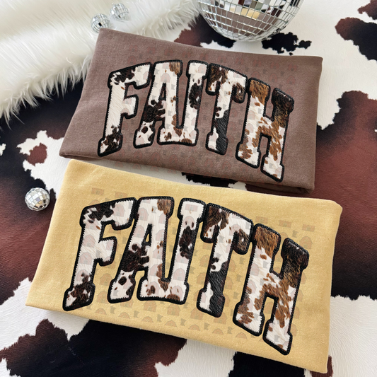 Black Brown Cow Faith