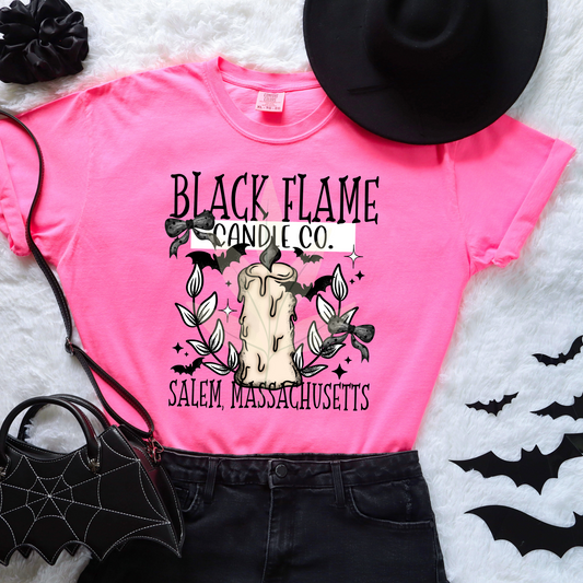 Black Flame Candle