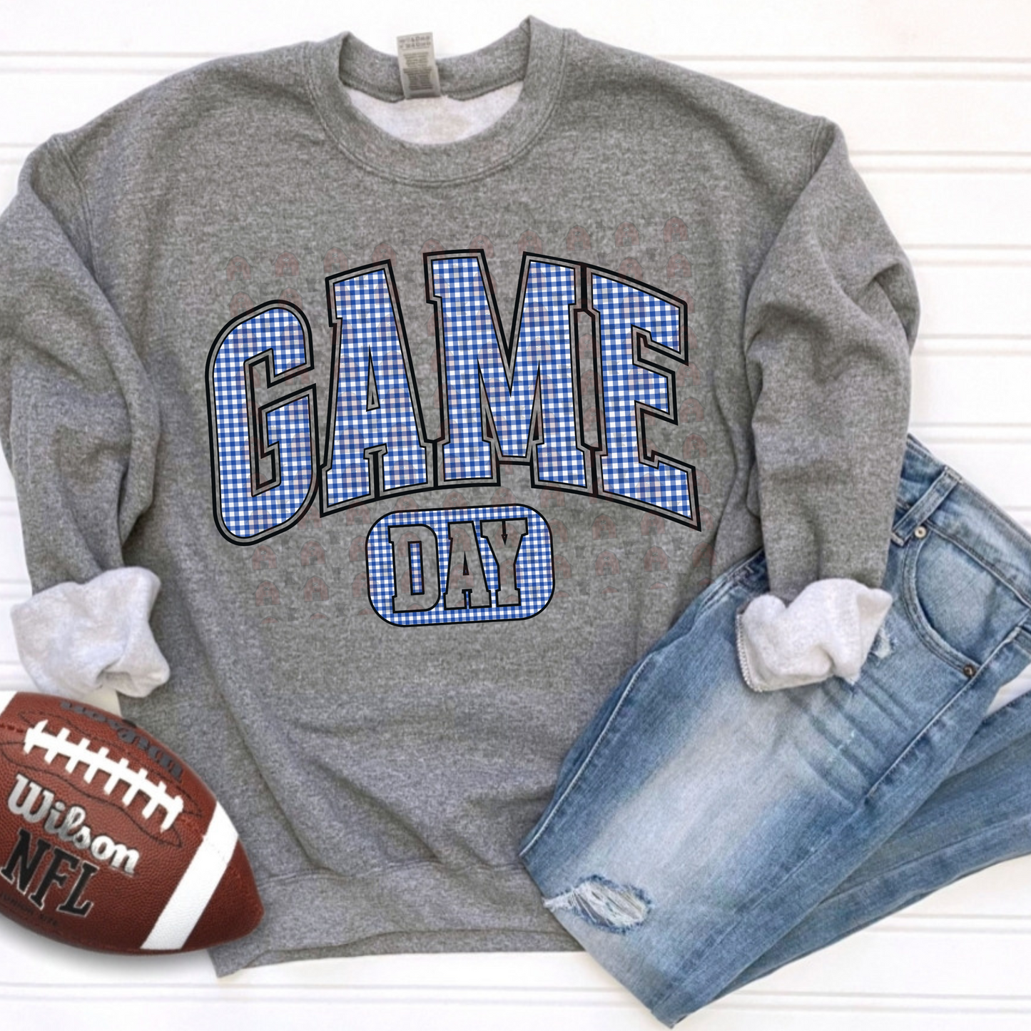 Preppy Checkered Game Day