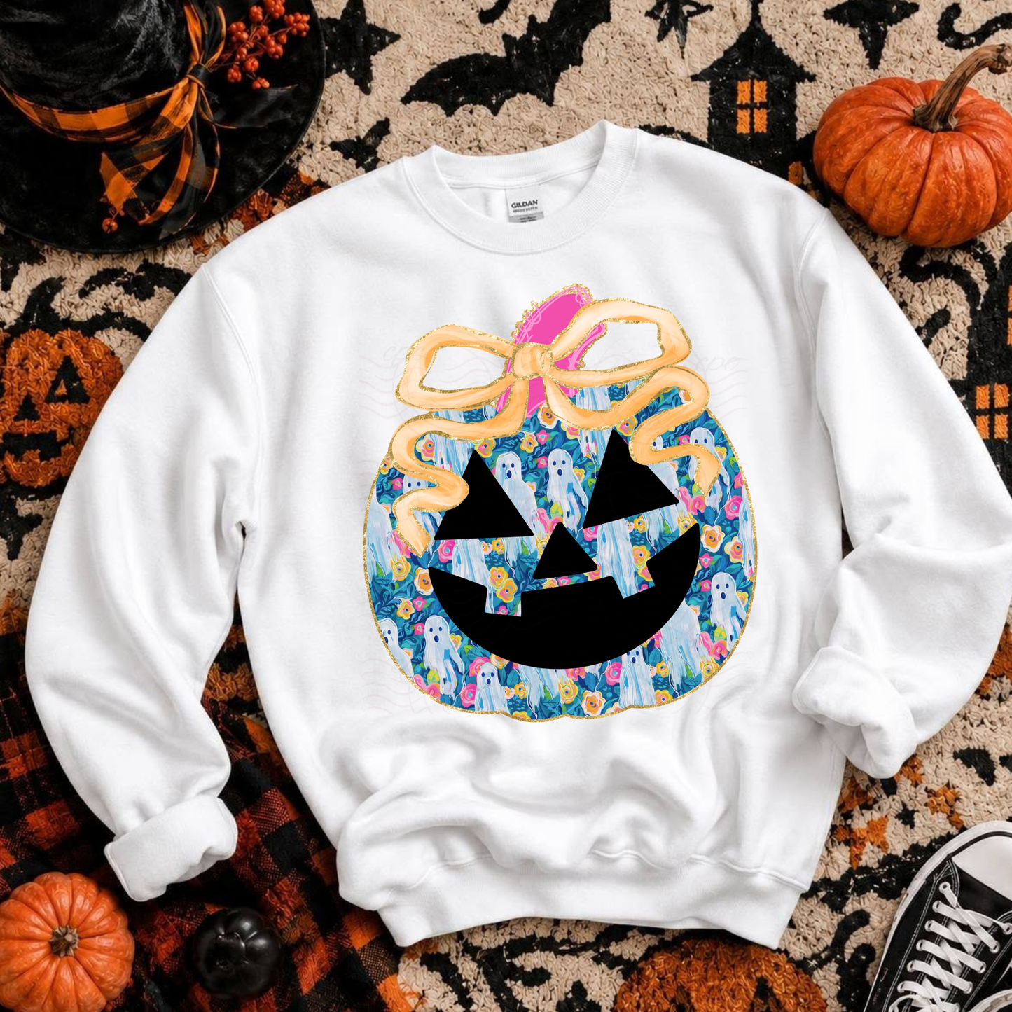 Blue Ghost Pumpkin