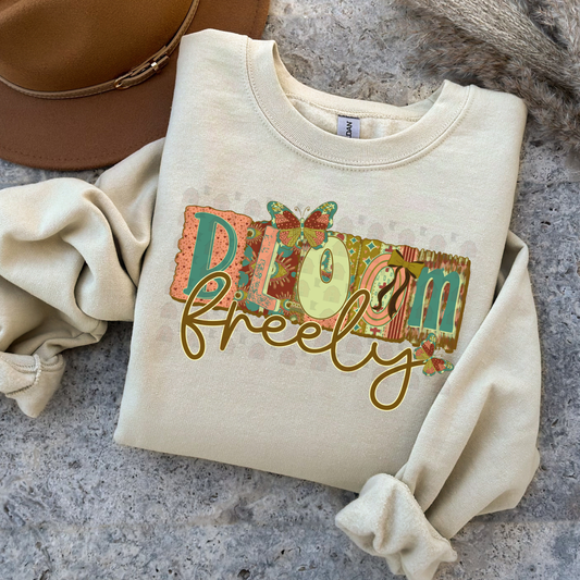 Boho Bloom Freely