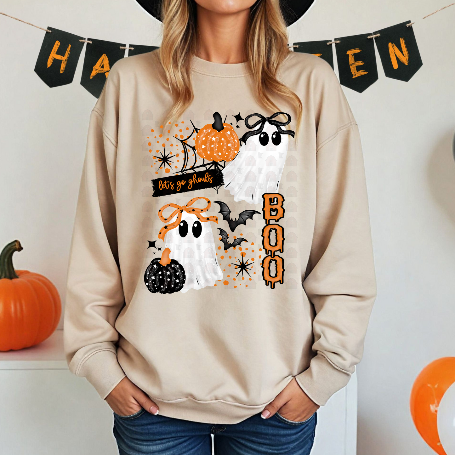 Boo Ghost Collage