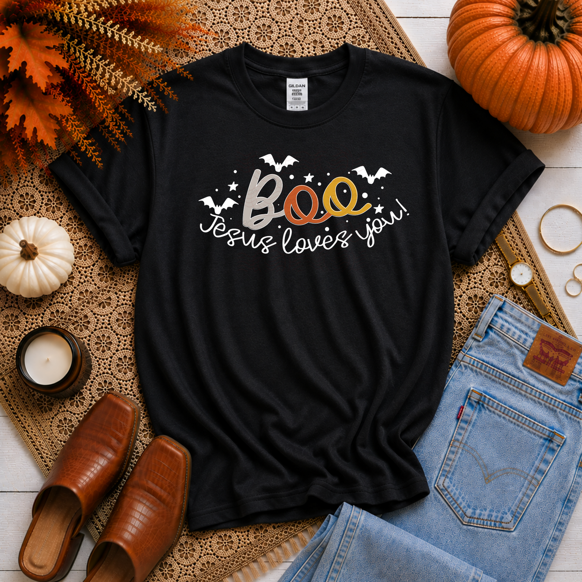 Boo Jesus Loves You