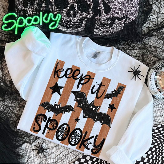 Brown Stripes Keep It Spooky