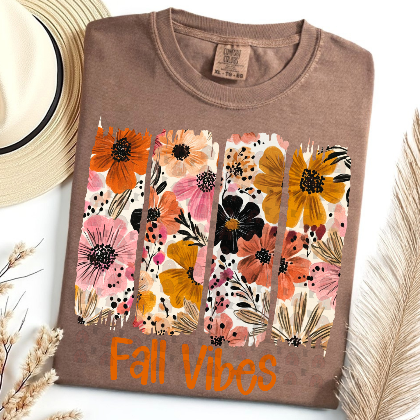 Brushstroke Floral Fall Vibes