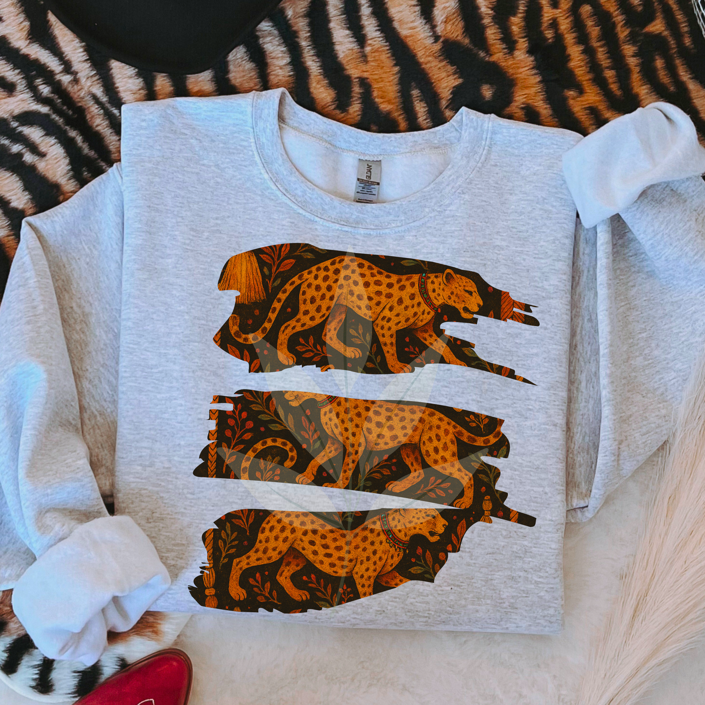 Brushstroke Leopard