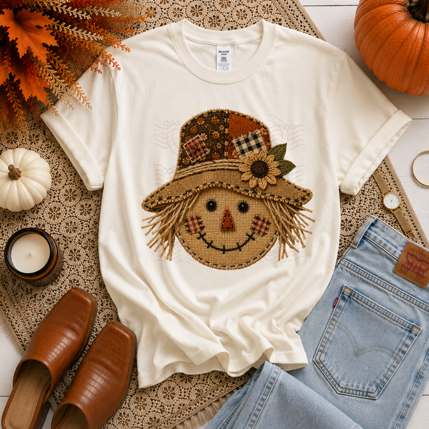 Burlap Scarecrow