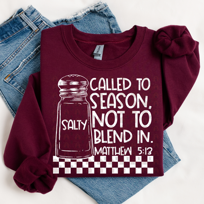 Called To Season Not To Blend