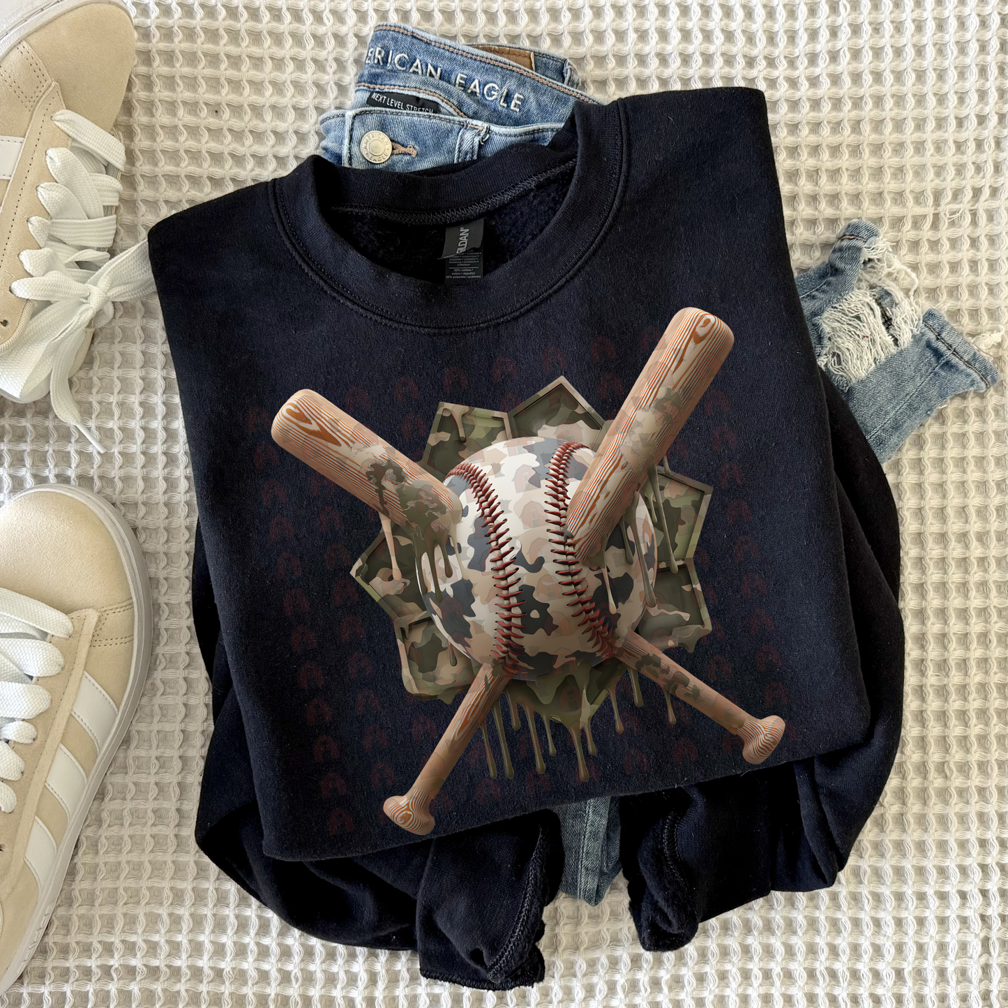 Camo Baseball Drip