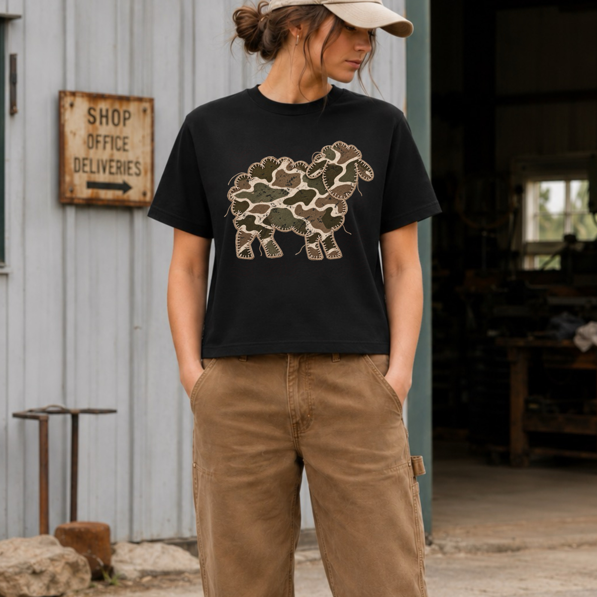 Camo Farm Animals