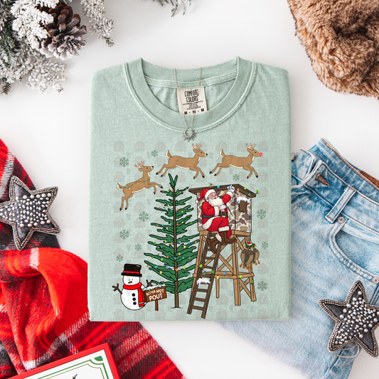 Camo Santa Scene