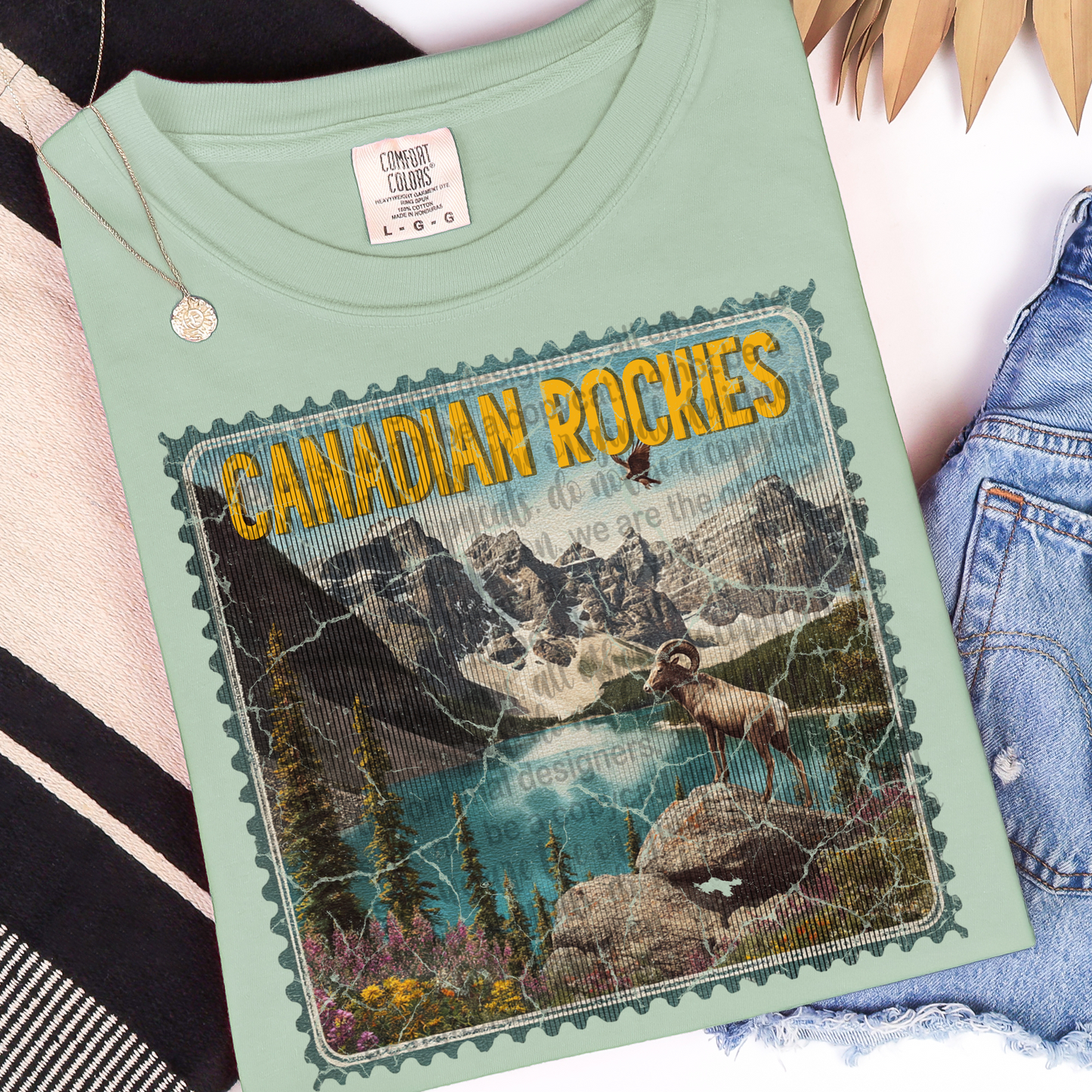 Stamped Rivers And Parks