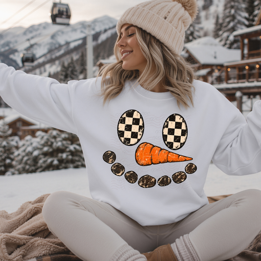 Carrot Nose Snowman