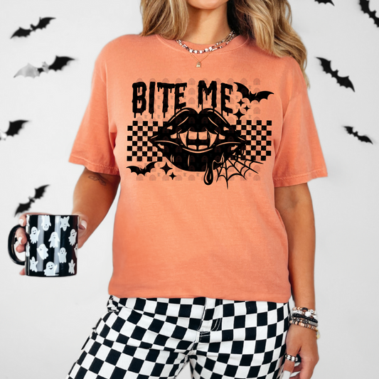Checkered Bite Me