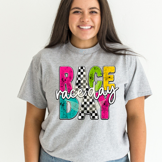 Checkered Bright Race Day