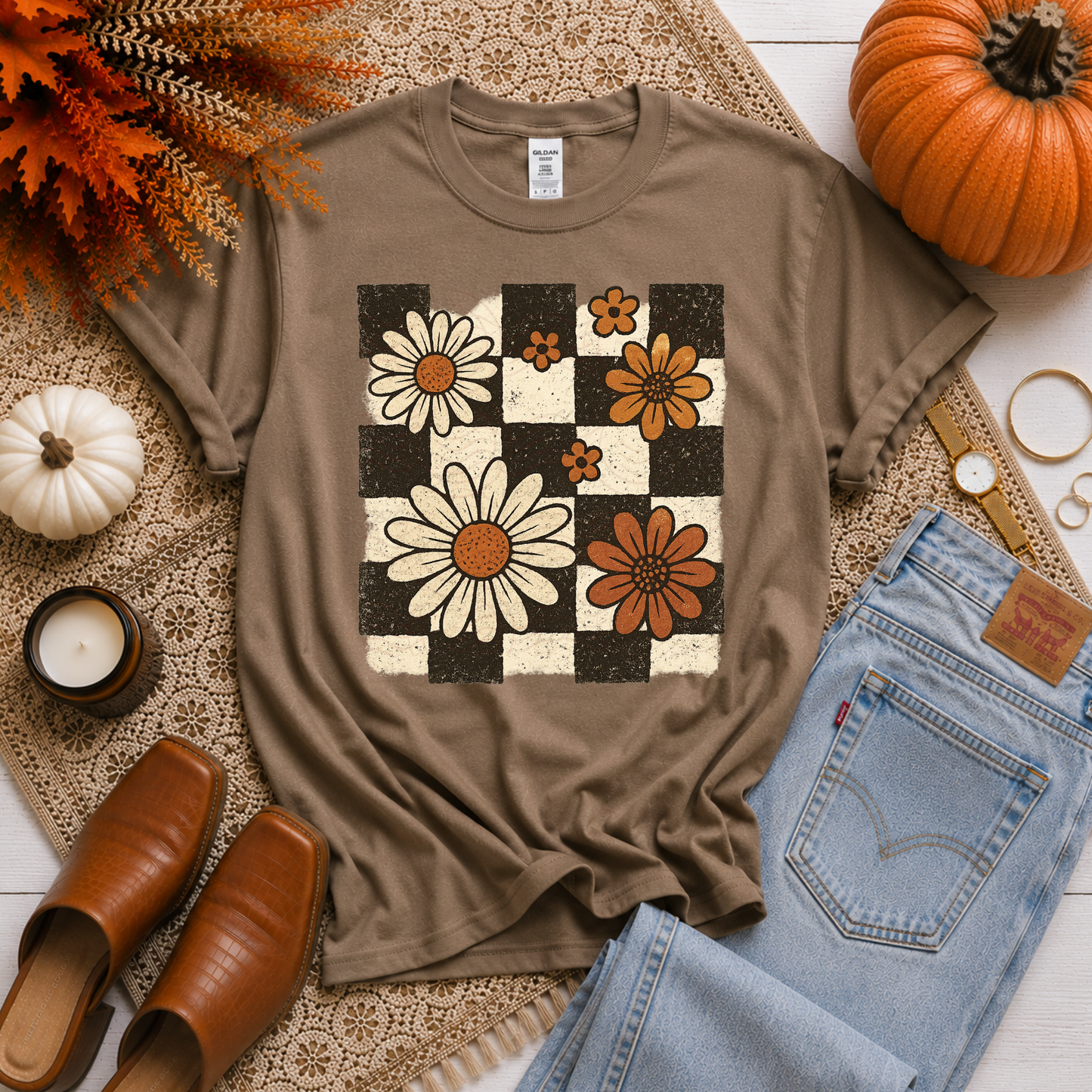 Checkered Daisies